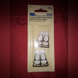 NIP 4 Detachable Hosiery Grips Garter Pin-ups Photography